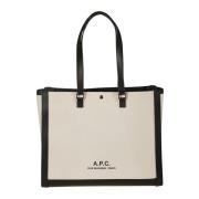 Camille Schouder Tote Tas A.p.c. , Beige , Dames