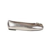 Metallic Ballerina's voor Vrouwen Pinko , Gray , Dames