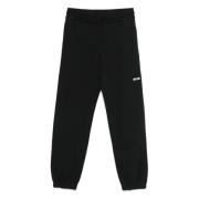 Fleece Sweatpants Msgm , Black , Dames