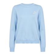 Valentinasz Pullover Sweater Airy Blue Saint Tropez , Blue , Dames