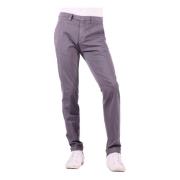 Stretch Katoen Grijze Broek Briglia , Gray , Heren