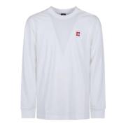 Oversized Longsleeve Tee The North Face , White , Heren