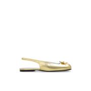 Leren balletflats Nodaleto , Yellow , Dames