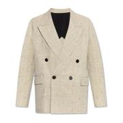 Double-breasted blazer Bottega Veneta , Gray , Heren