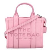 Roze lint Mini Tote Handtas Marc Jacobs , Pink , Dames