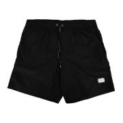 Heren zwemboxer met vetersluiting Dolce & Gabbana , Black , Heren