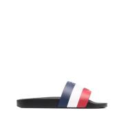 Zwarte Driekleurige Sandalen Ultralichte EVA-zool Moncler , Multicolor...