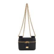 Zwarte Schoudertas Ss25 Dolce & Gabbana , Black , Dames