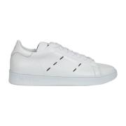 Heren Casual Sneakers Schoenen Kiton , White , Heren