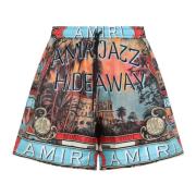 Jazz Hideaway Shorts Amiri , Multicolor , Heren