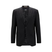 Stijlvolle Blazers voor Mannen Hugo Boss , Black , Heren