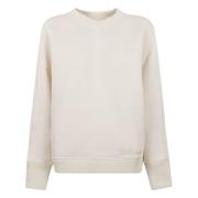 Zachte katoenen boxy sweatshirt met kimono mouwen Max Mara , Beige , D...