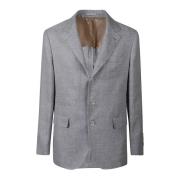 Stijlvolle Jas voor Mannen Brunello Cucinelli , Gray , Heren