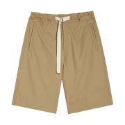 Beige Shorts voor Mannen Jil Sander , Beige , Heren