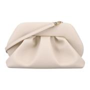 Vegan Shell Handtas met Magnetische Sluiting THEMOIRè , Beige , Dames