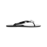 Hart Rubber String Sandalen Mach & Mach , Black , Dames