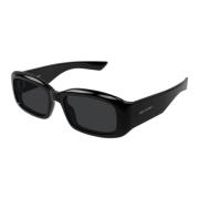 SL 809 001 Sunglasses Saint Laurent , Black , Unisex