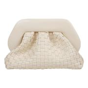 Beige Clutch met Magnetische Sluiting en Verstelbare Band THEMOIRè , B...