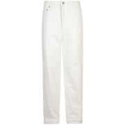 Dames Straight Leg Jeans Golden Goose , White , Dames