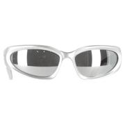 Pre-owned Polyester sunglasses Balenciaga Vintage , Gray , Heren