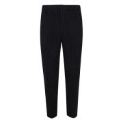 Lichte wollen-achtige broek Issey Miyake , Black , Heren