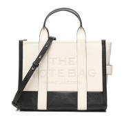 Stijlvolle Tote in Beige/Zwart Marc Jacobs , Beige , Dames