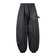 Gedraaide Nylon Joggers JW Anderson , Black , Heren