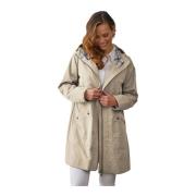 Comfort Fit Buitenkleding Zand Junge , Beige , Dames