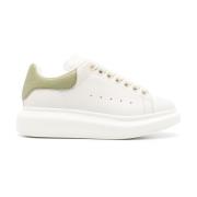 Witte Veterschoenen met Oversized Zool Alexander McQueen , White , Dam...