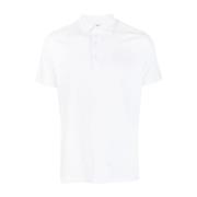 Basic Polo Shirt Aspesi , White , Heren