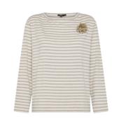 Beige T-shirts en Polos Collectie Seventy , Beige , Dames