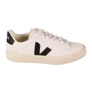 Leren Sneakers Zwart Wit Brazilië Veja , White , Heren