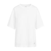 Wit T-shirt voor mannen Saint Laurent , White , Heren