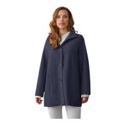 Comfort Fit Vrouwelijke Jas Navy Junge , Blue , Dames