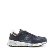 Blauwe Sneakers Verhoog Stijl Comfort Premiata , Blue , Heren