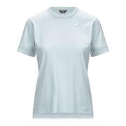 Jersey T-shirt voor mannen K-Way , Blue , Dames