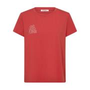 Outline Tee 33139 Co'Couture , Red , Dames