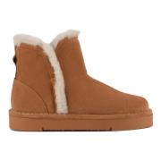 Bruine Suiker Shearling Bootie Panchic , Brown , Dames