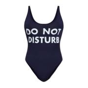 Body uit de ondergoedcollectie Moschino , Blue , Dames