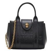 The Turnlock Crossbody Tote Tas Marc Jacobs , Black , Dames