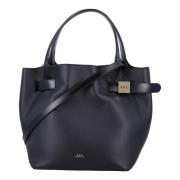 Gestructureerde Leren Daria Tas A.p.c. , Black , Dames