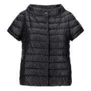 Zwarte Gewatteerde Jas Herno , Black , Dames