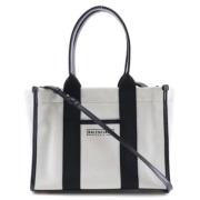 Pre-owned Canvas totes Balenciaga Vintage , White , Dames