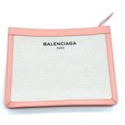 Pre-owned Cotton balenciaga-bags Balenciaga Vintage , Beige , Dames