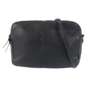 Pre-owned Leather crossbody-bags Yves Saint Laurent Vintage , Black , ...