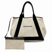 Pre-owned Canvas balenciaga-bags Balenciaga Vintage , White , Dames