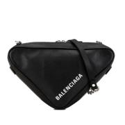 Pre-owned Leather balenciaga-bags Balenciaga Vintage , Black , Dames