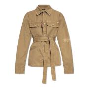 Shirt met riem Dsquared2 , Beige , Dames