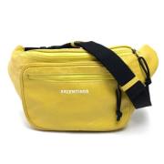 Pre-owned Leather balenciaga-bags Balenciaga Vintage , Yellow , Dames