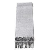 Pre-owned Canvas scarves Valentino Vintage , Gray , Dames